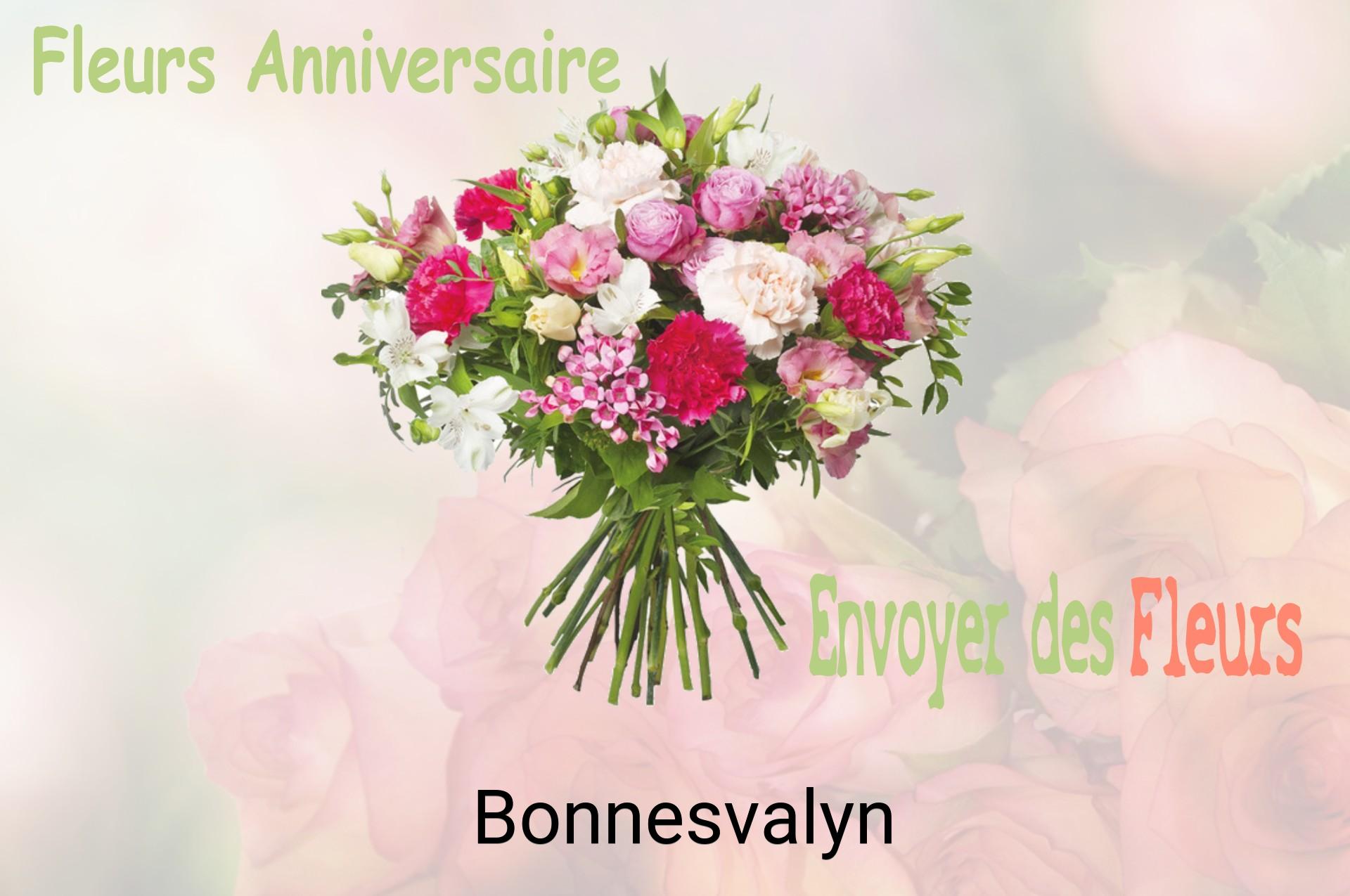Bouquet de fleurs d’anniversaire livré à Bonnesvalyn