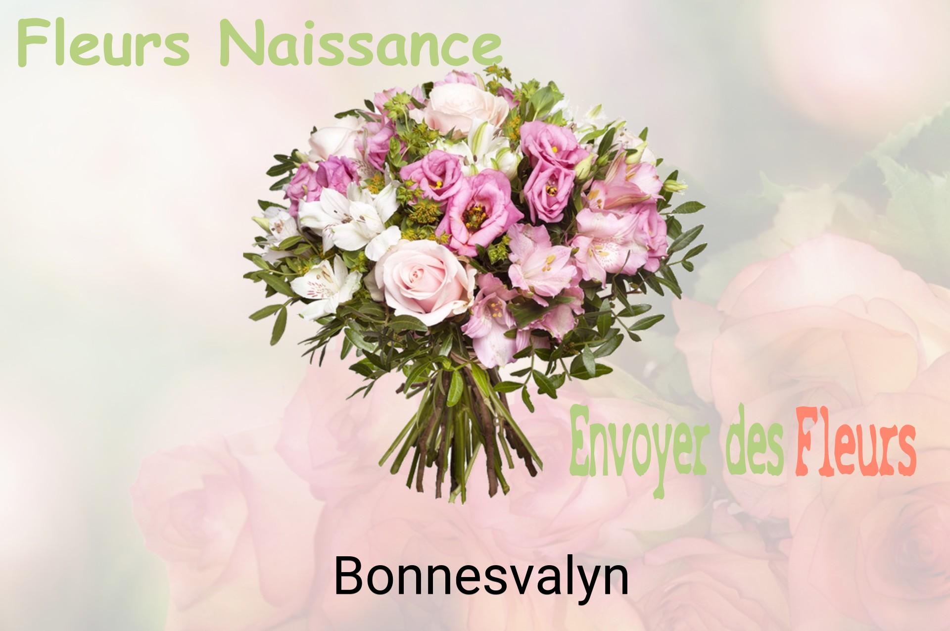 Bouquet de fleurs de naissance livré à Bonnesvalyn